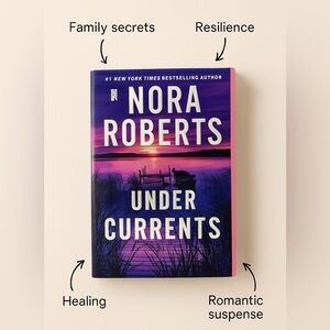 📚3 for $15 | Under Currents by Nora Roberts | Romantic Suspense Paperback